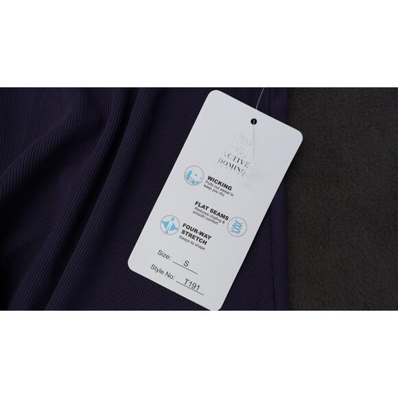 Active Domino Fashion Purple Sports Top Size Small New - Picture 5 of 8